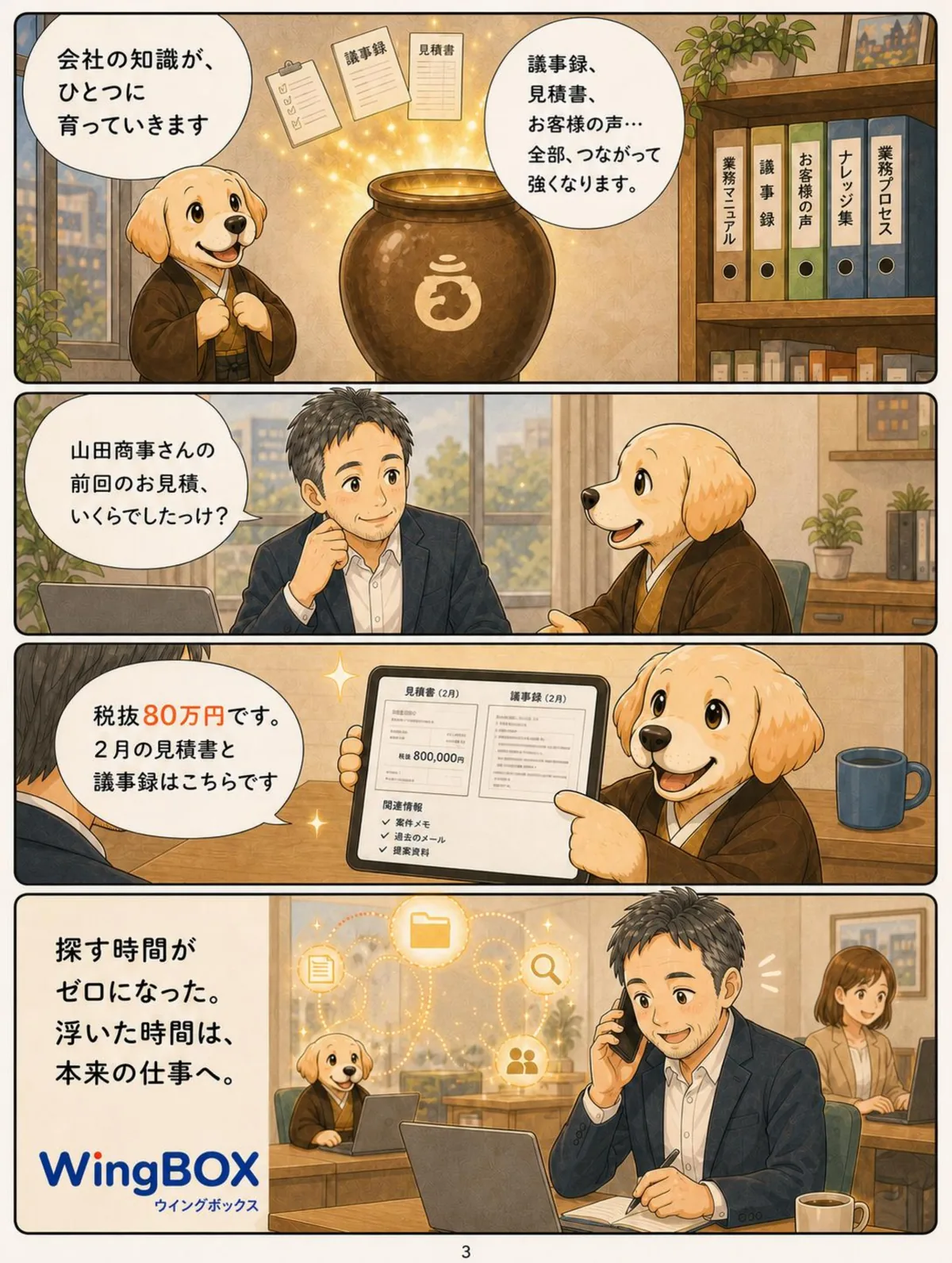 探す時間がゼロになった。浮いた時間は、本来の仕事へ